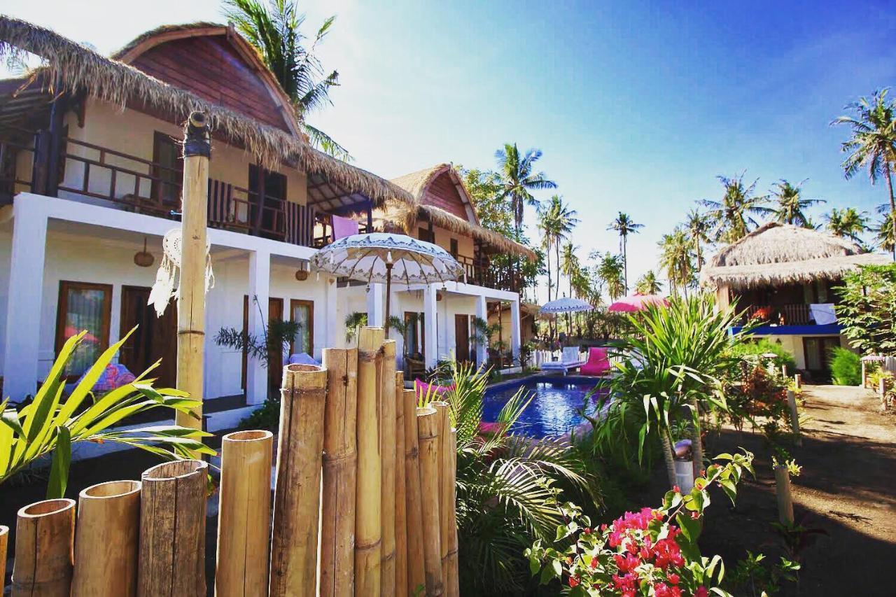 Hotel El Jardin De Shambala Gili Air Exterior foto