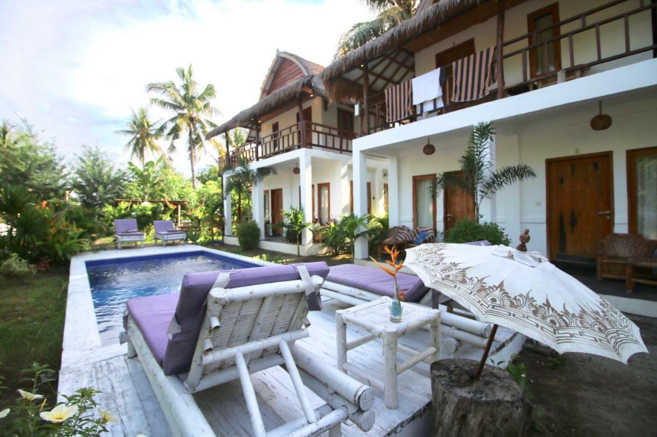 Hotel El Jardin De Shambala Gili Air Exterior foto